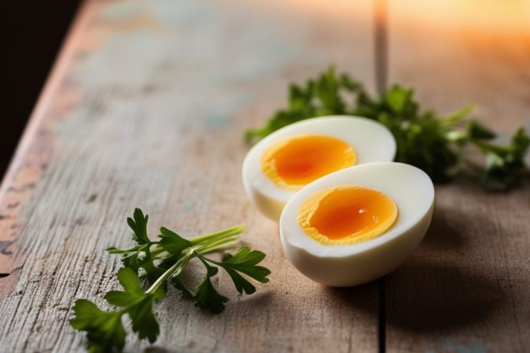 Préparation d'œufs durs étape par étape