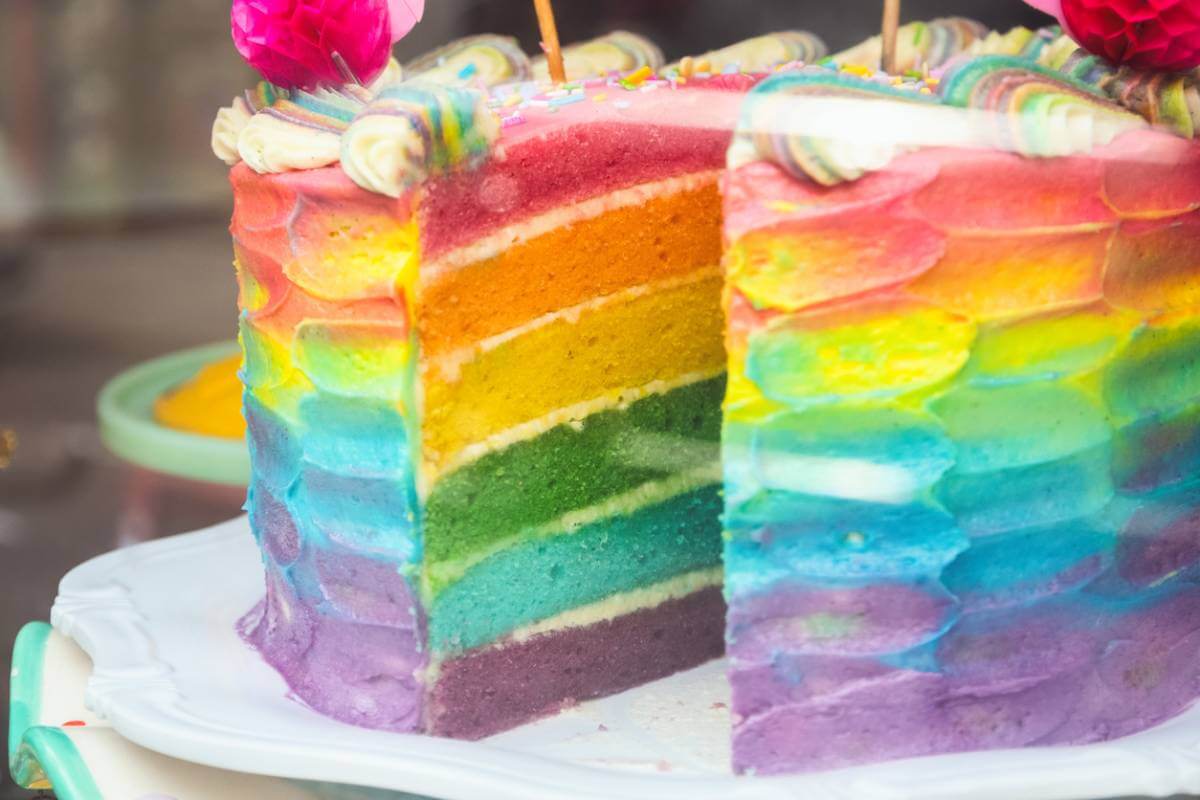 Video Comment Faire Un Gateau Arc En Ciel