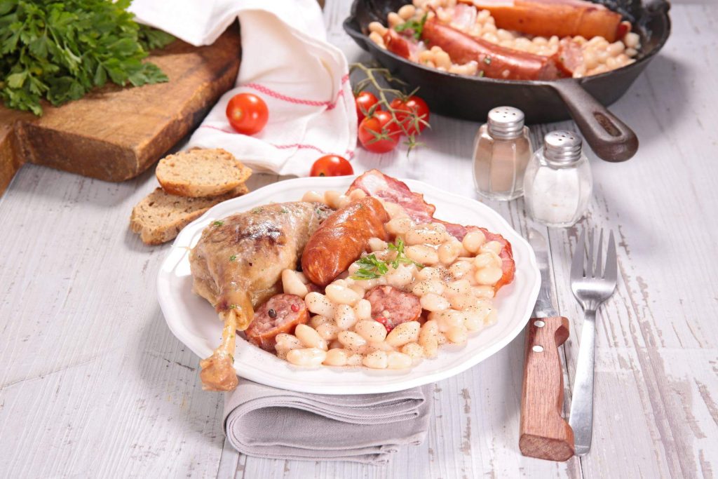 cassoulet confit de canard cuisine