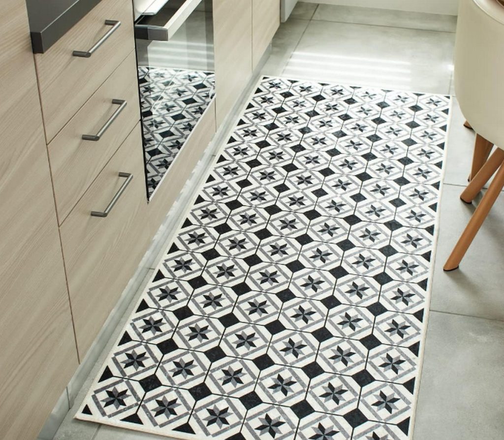 tapis cuisine chic et jolie