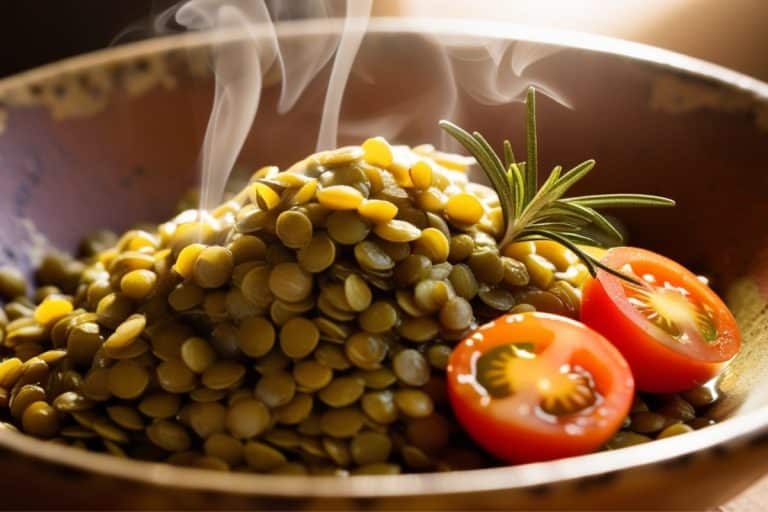 recette lentilles vertes végétarienne facile rapide