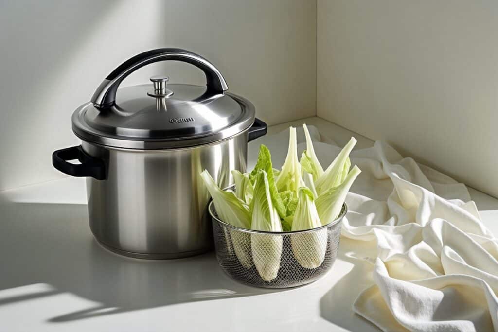 cuisson des endives à la cocotte minute