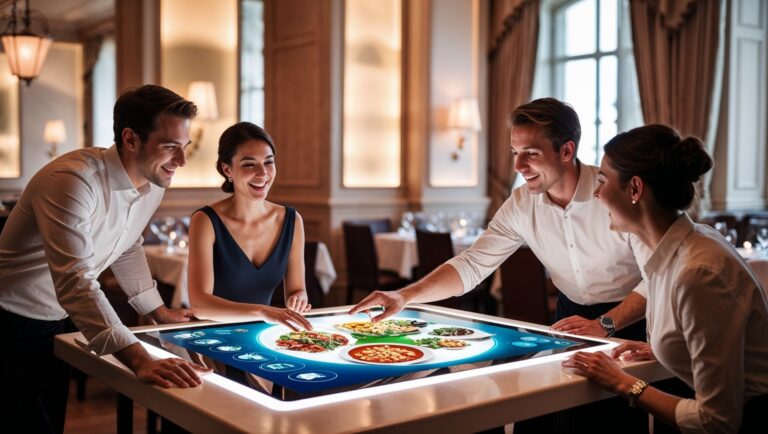 menu interactif restaurant