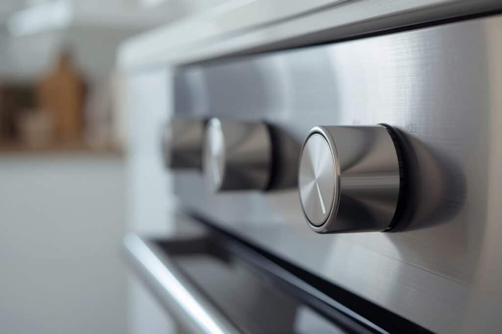 Panneau de contrôle de four avec réglage précis du thermostat